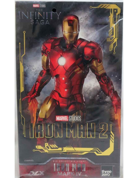 MARVEL Infinity Saga Iron Man Mark IV DLX 1/12 Action Figure ThreeZero Sideshow