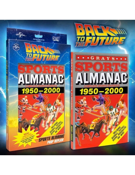 Back to the Future Sports Almanac ALMANACCO Life Size Prop Rep Doctor Collector