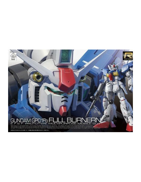 RG 13 GP01fb Gundam Full Burner 1/144 Robot Real Grade Model Kit BANDAI Japan