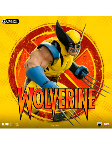 MARVEL X-MEN 1997 Ver. WOLVERINE DELUXE 1:10 Statue Iron Studios Sideshow