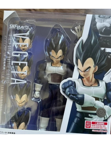 DRAGON BALL Vegeta Old Battle Clothes S.H. Figuarts Action Figure Bandai web ex