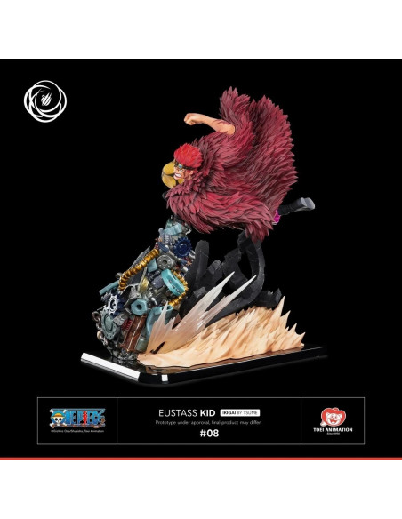 Eiichiro Oda One Piece EUSTASS KID 1/6 Tsume Ikigai Resin Statue in Brown Box