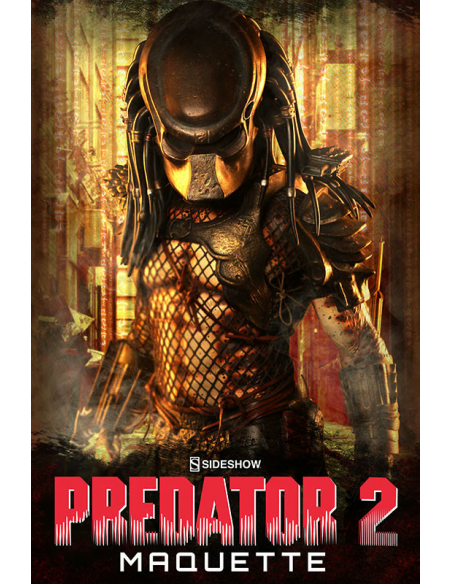 Predator 2 Maquette Sideshow Collectibles Limited Edition 1000 Statue 2016 RARE