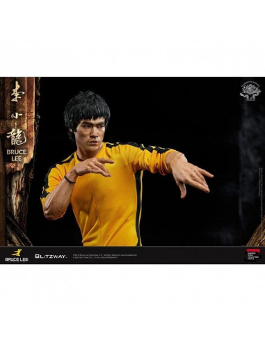 Yen Chen Bruce Lee 50th Anniversary 1:4 Tribute Statue Game of Death Blitzway
