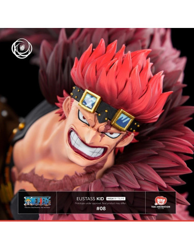 Eiichiro Oda One Piece EUSTASS KID 1/6 Tsume Ikigai Resin Statue in Brown Box