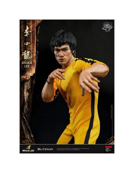 Yen Chen Bruce Lee 50th Anniversary 1:4 Tribute Statue Game of Death Blitzway