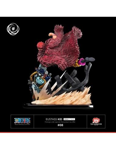 Eiichiro Oda One Piece EUSTASS KID 1/6 Tsume Ikigai Resin Statue in Brown Box