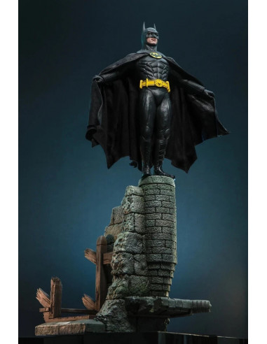 BATMAN 1989 DELUXE VER Michael Keaton 1/6 Action Figure Hot Toys Sideshow MMS693