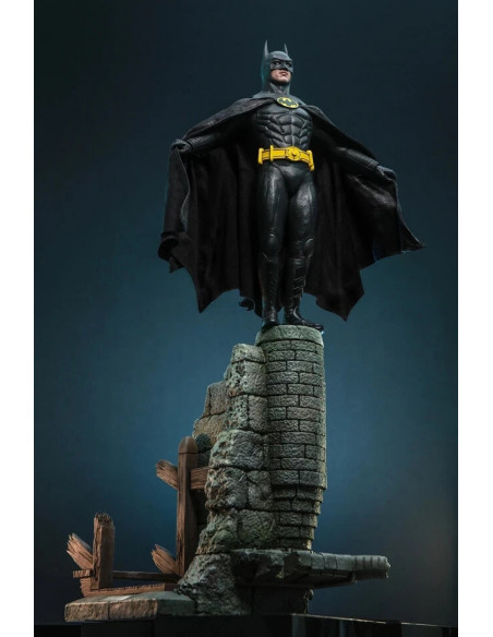 BATMAN 1989 DELUXE VER Michael Keaton 1/6 Action Figure Hot Toys Sideshow MMS693