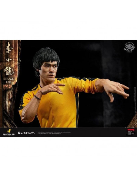 Yen Chen Bruce Lee 50th Anniversary 1:4 Tribute Statue Game of Death Blitzway