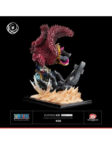 Eiichiro Oda One Piece EUSTASS KID 1/6 Tsume Ikigai Resin Statue in Brown Box