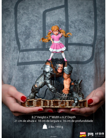 Iron Studios X-MEN Wolverine Robot Albert And Elsie-Dee Iron Studios Sideshow