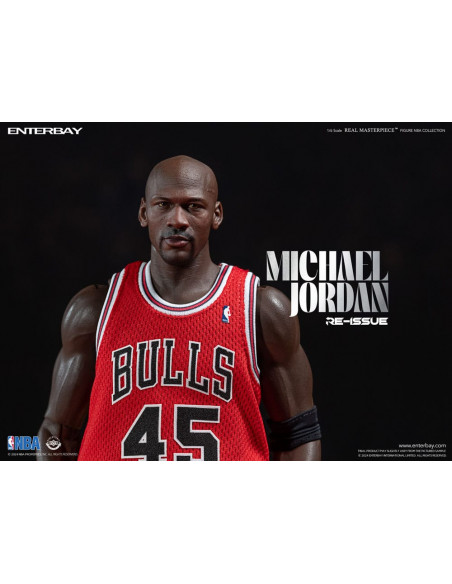 NBA Collection Real Masterpiece Actionfigur 1/6 Michael Jordan I'm Back Edition Limited 30 cm