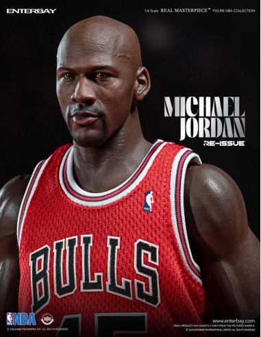 NBA Collection Real Masterpiece Actionfigur 1/6 Michael Jordan I'm Back Edition Limited 30 cm