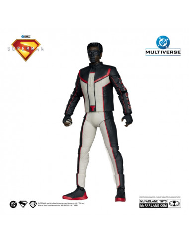 Superman (2025) DC Multiverse Deluxe Theatrical Edition Action Figure Mr. Terrific (Red Platinum Edition) 18 cm
