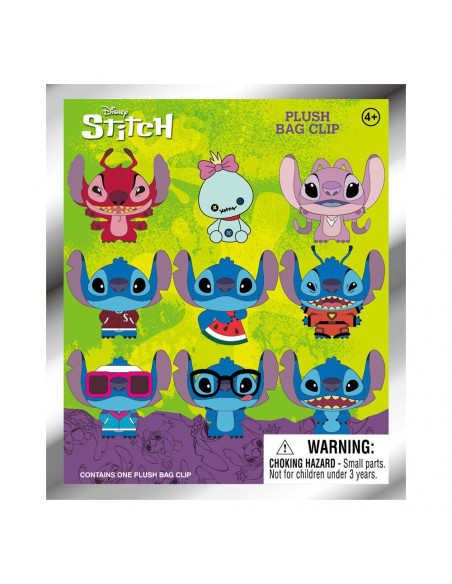 Lilo & Stitch Plush Bag Clips Stitch Display (24)