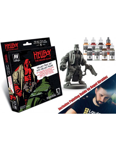 HELLBOY PAINTSET WITH FIGURE