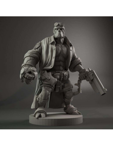 HELLBOY PAINTSET WITH FIGURE
