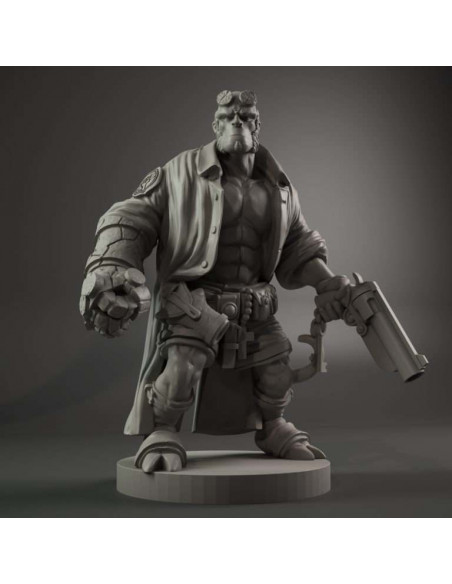 HELLBOY PAINTSET WITH FIGURE